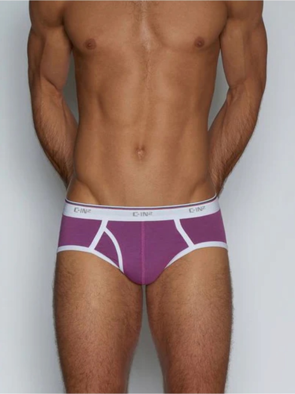 C-IN2 Men's Purple Throwback Briefs